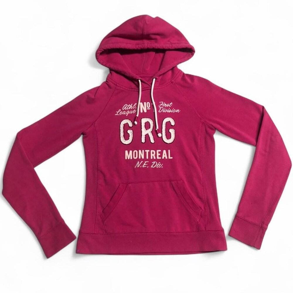 00s Garage Pink Fitted Hoodie - Picture 2 of 5